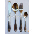 Simple Design Stainless Steel Tableware Set